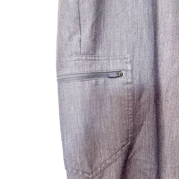 Figs Gray Zamora Jogger Scrub Pants Sz M - Picture 4 of 7